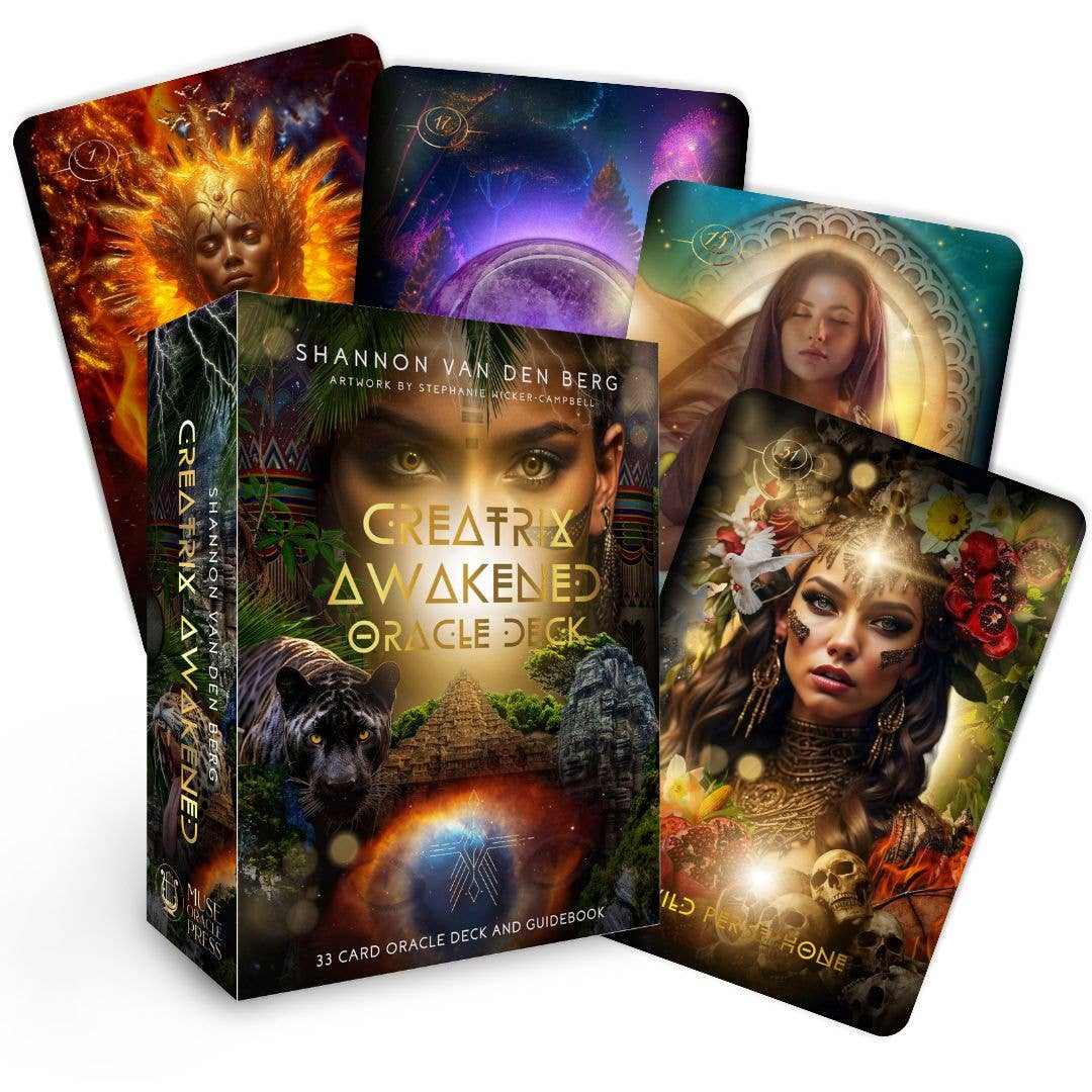 Creatrix Awakened Oracle Deck: 33 Cards & 126 Pg Book)