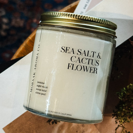 Sea Salt & Cactus Flower Candle