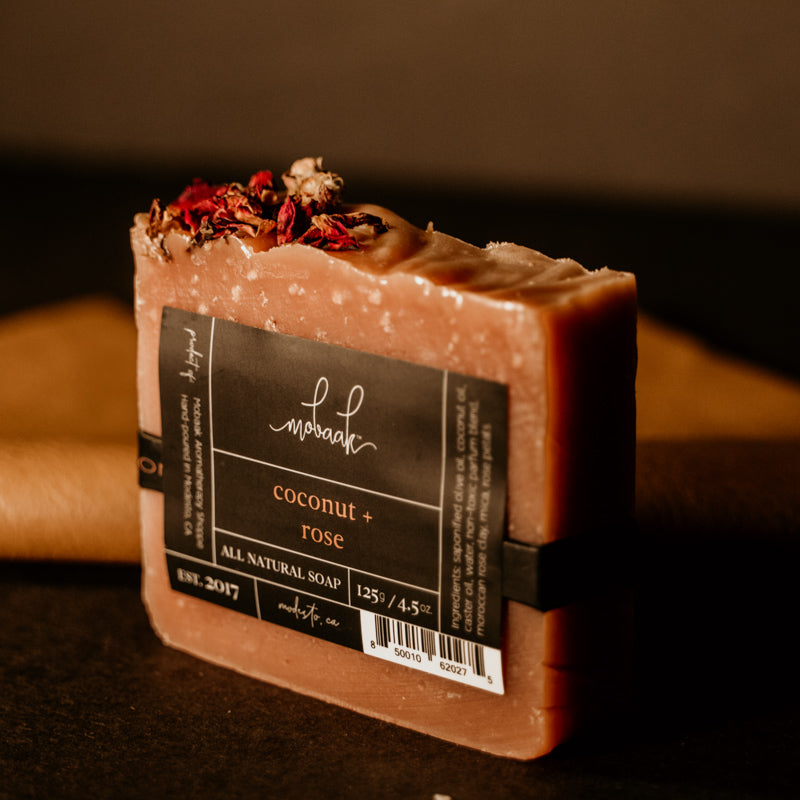 Coconut + Rose All Natural Soap