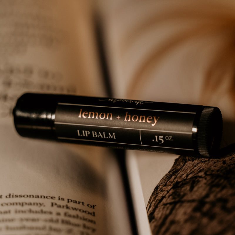 Lemon + Honey Lip Balm