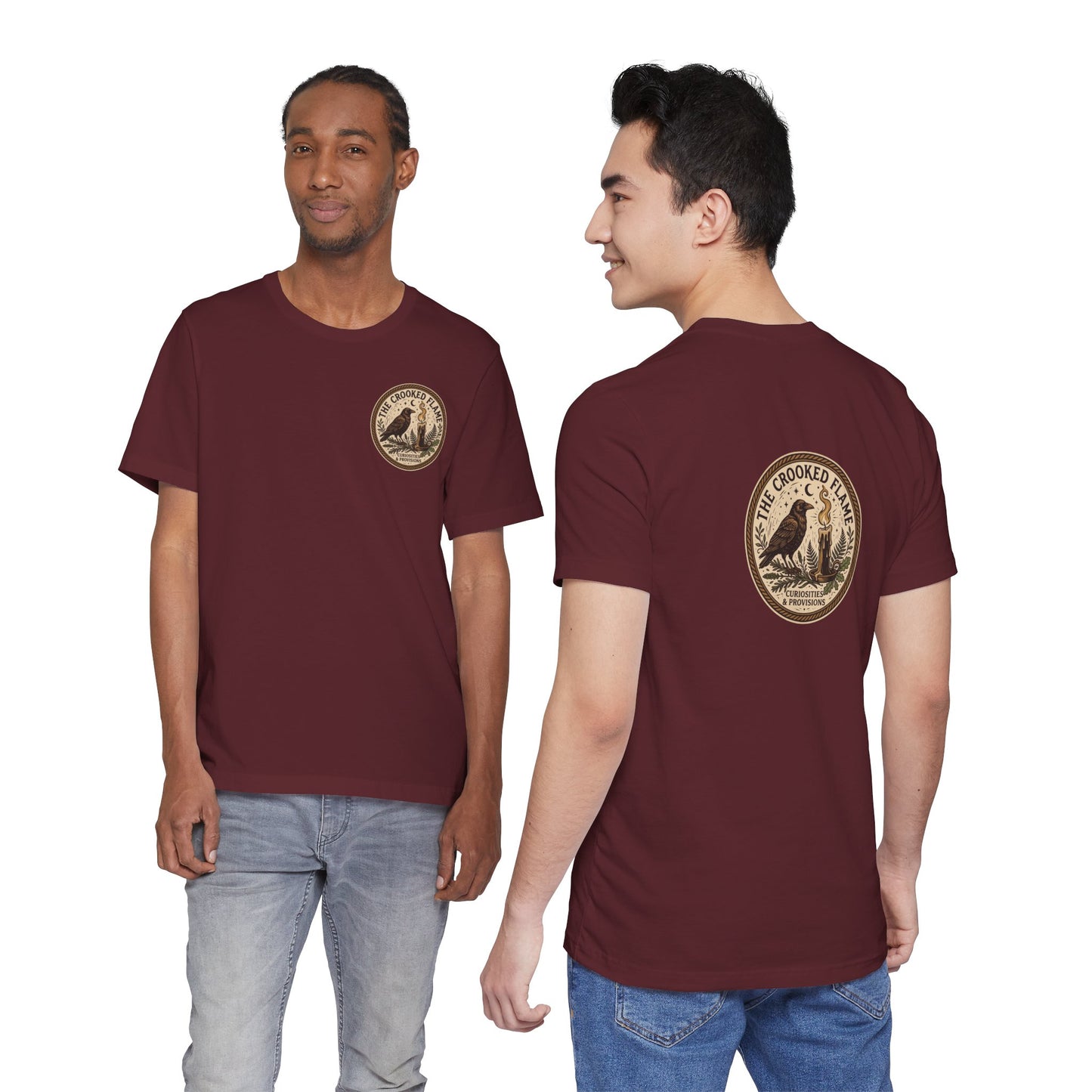 The Crooked Flame Logo T-Shirt — Vintage Outdoor Crew Tee