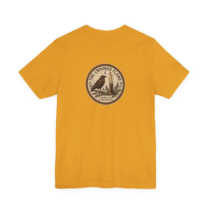 The Crooked Flame Logo T-Shirt — Vintage Outdoor Crew Tee