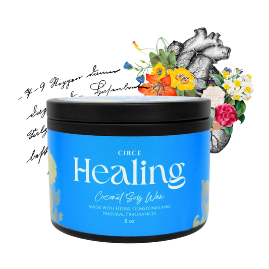 Healing Ritual Candle — 8‑oz Recovery & Wellness Candle