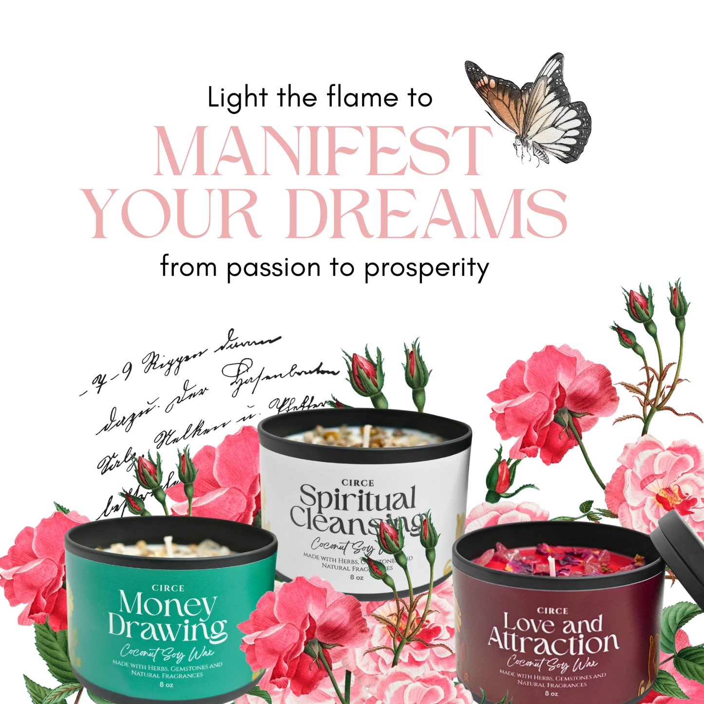 Home Blessing Candle — 8‑oz Harmony & Protection
