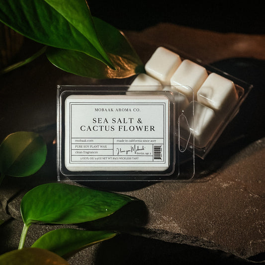 Sea Salt & Cactus Flower Wax Melt (Wickless Tart)