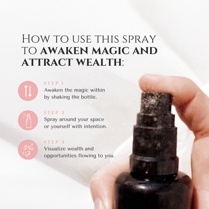 Prosperity Smudge Spray — Money Magnet Ritual Mist