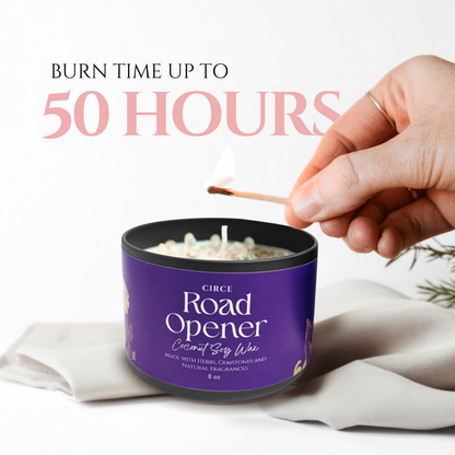 Road Opener Candle — 8‑oz Ritual to Remove Obstacles