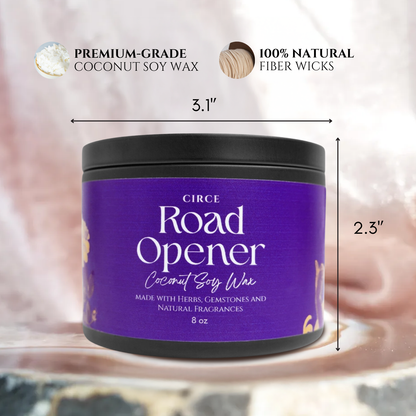 Road Opener Candle — 8‑oz Ritual to Remove Obstacles