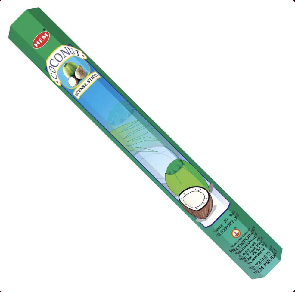 Incense Stick - Coconut - 20ct