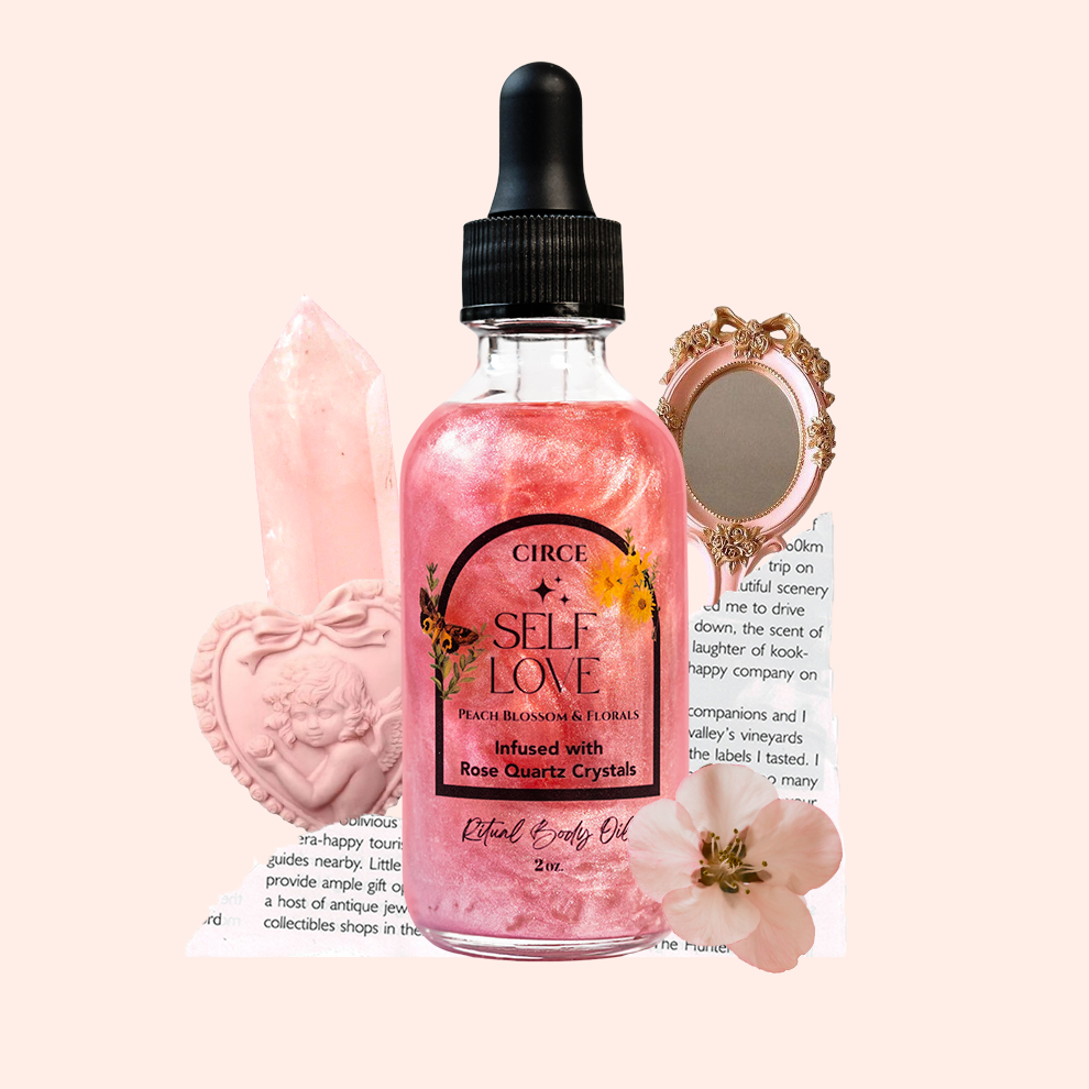Self Love Ritual Body Oil — Confidence & Heart Healing