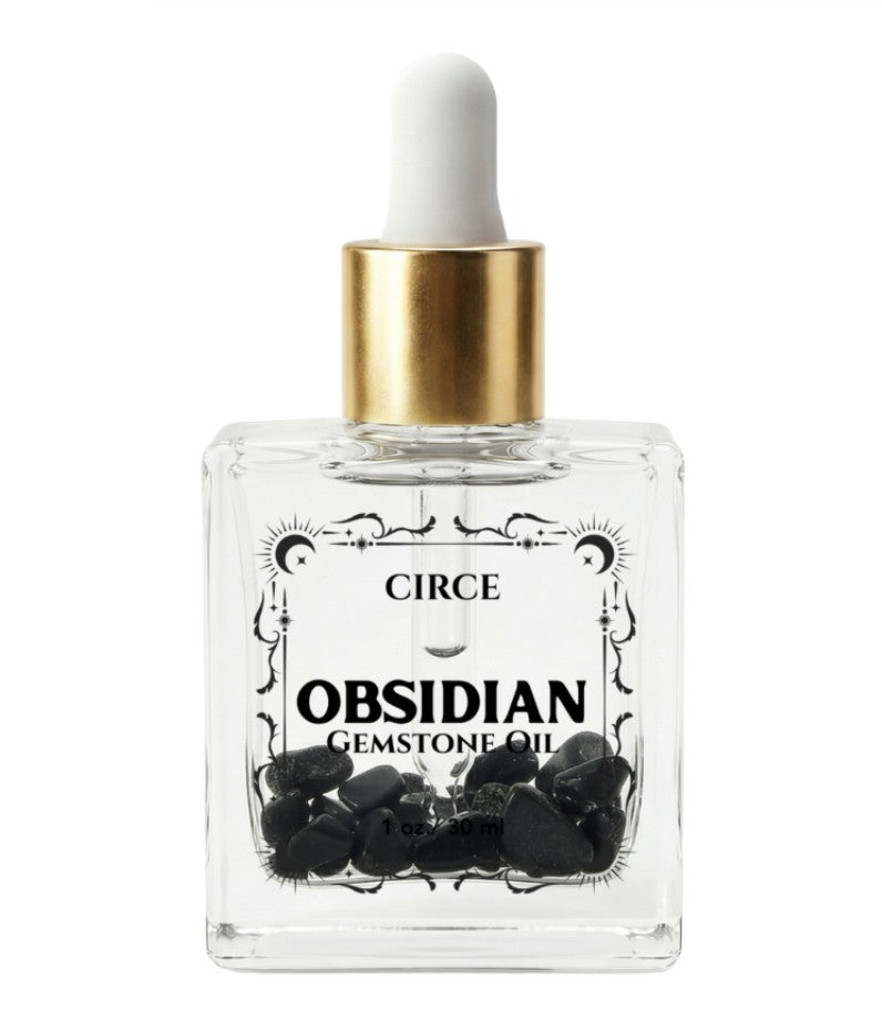 Protection Body Oil — Obsidian Crystal Ritual Oil