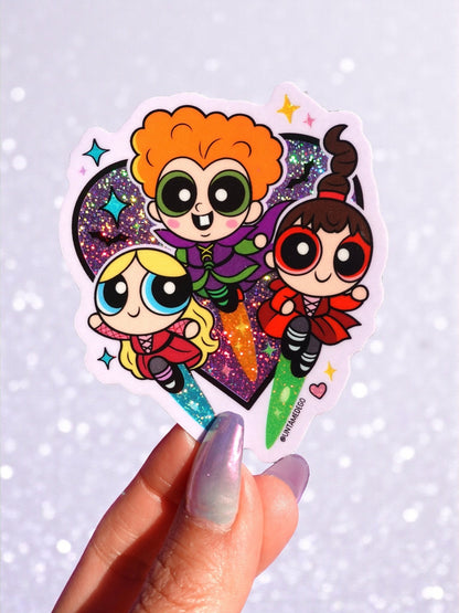 Sanderpuffs Sisters Sticker